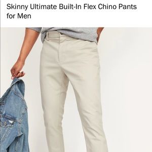 Old Navy Ultimate Skinny Built In Flex Chino